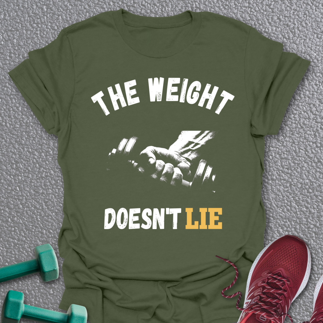 The Weight Doesn't Lie T-Shirt
