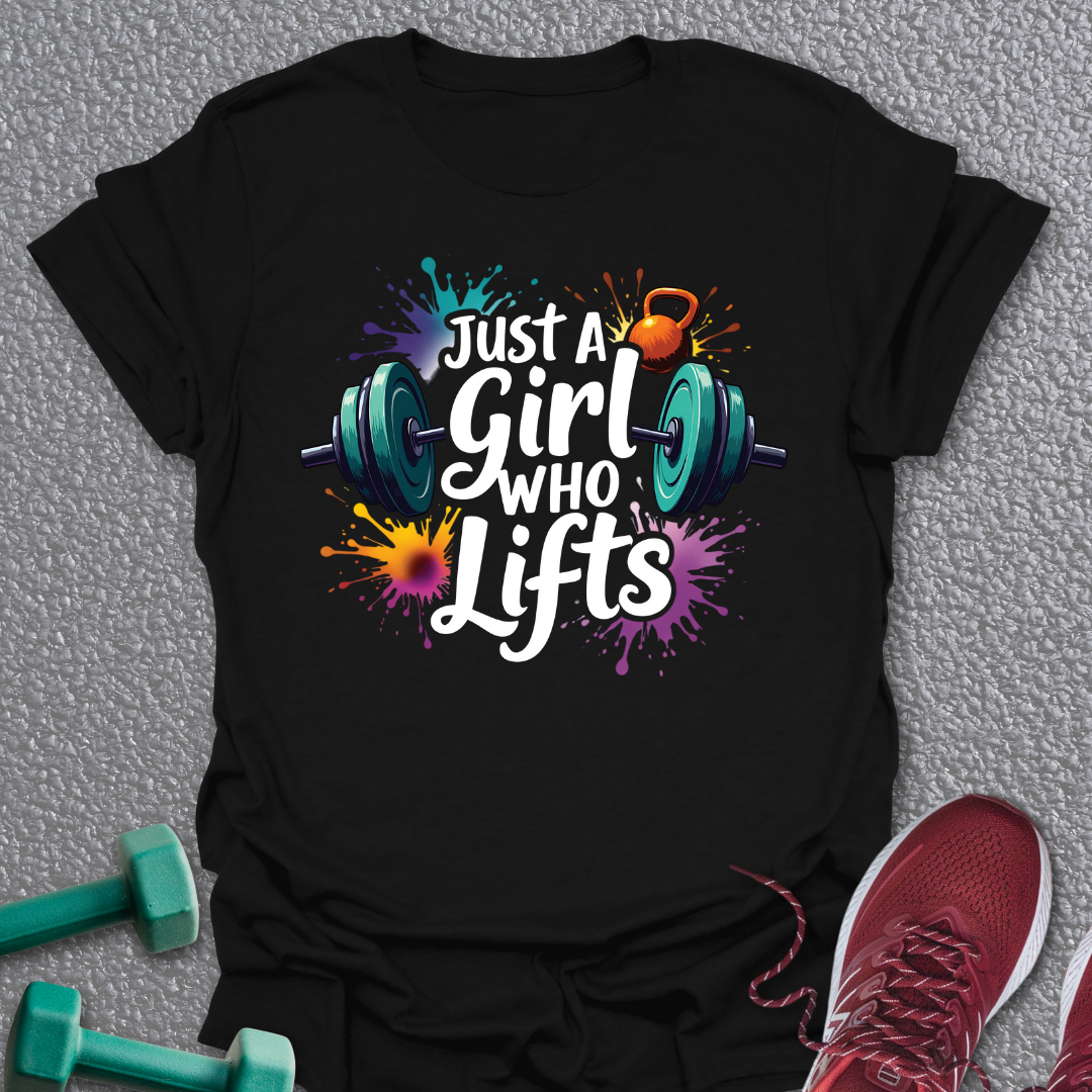 Girl Who Lifts T-Shirt