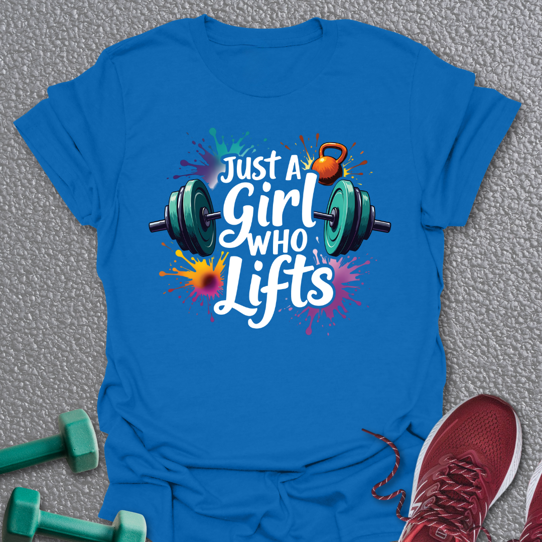 Girl Who Lifts T-Shirt