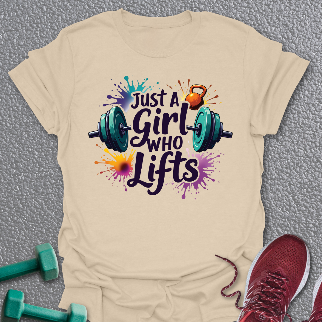 Girl Who Lifts T-Shirt