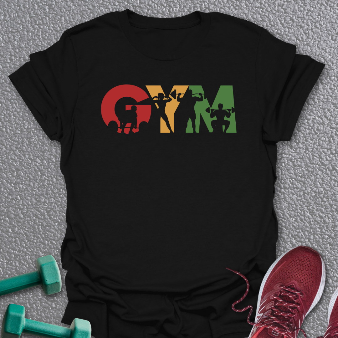 Jamaican Colored Gym T-Shirt