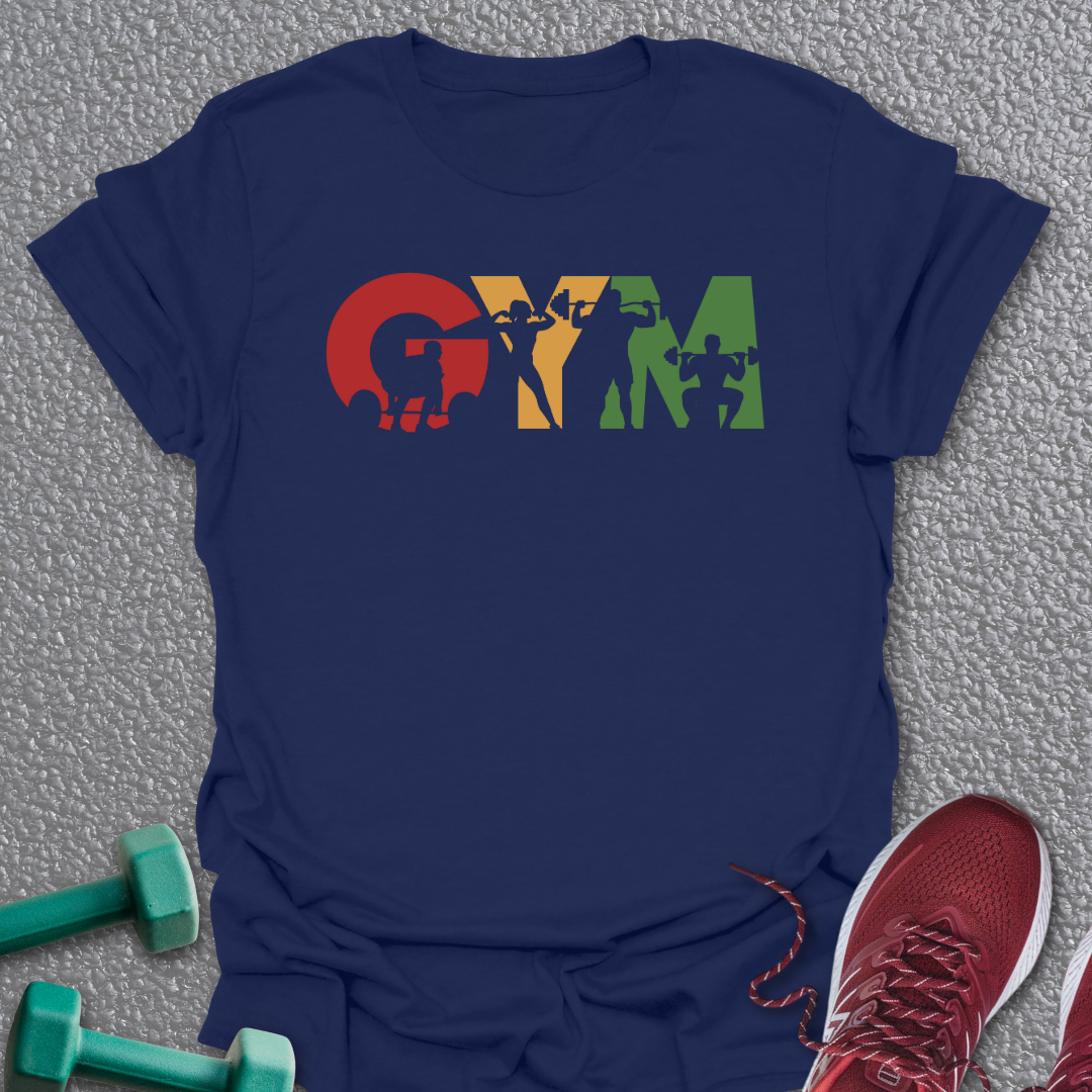 Jamaican Colored Gym T-Shirt