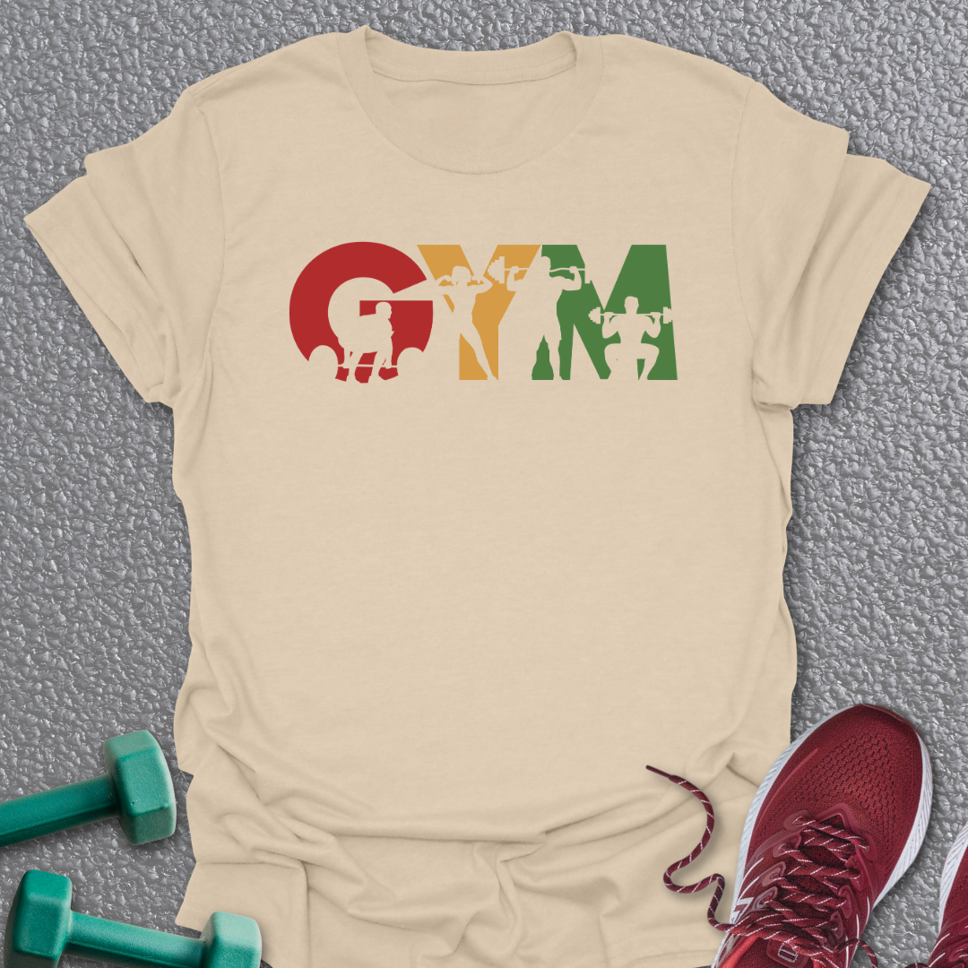 Jamaican Colored Gym T-Shirt