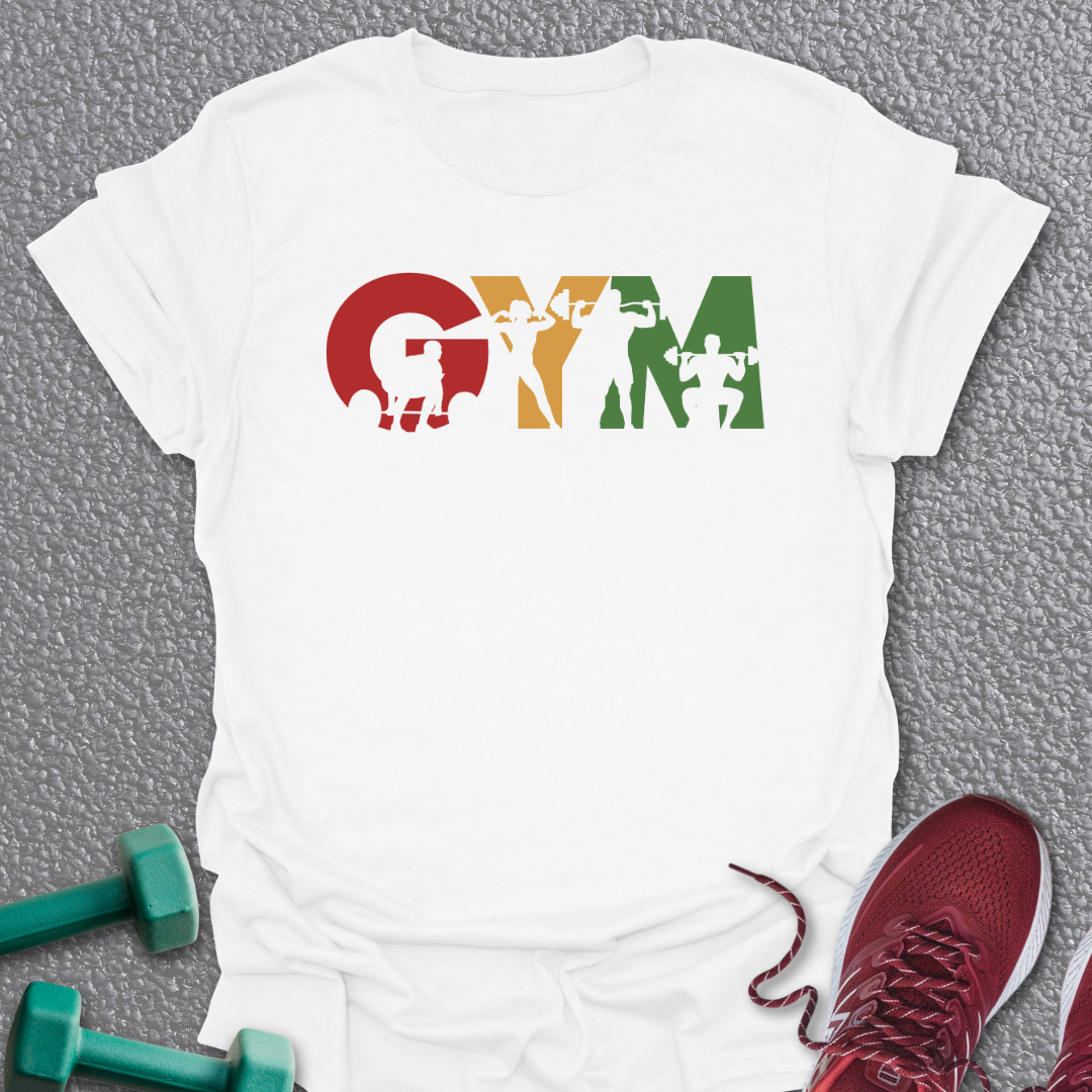 Jamaican Colored Gym T-Shirt