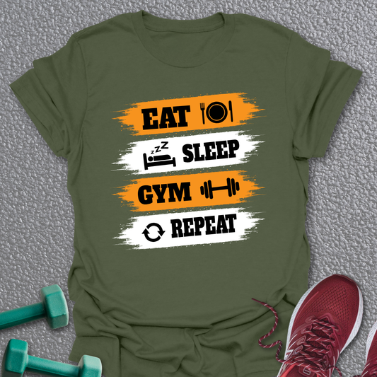 Eat Sleep Gym T-Shirt