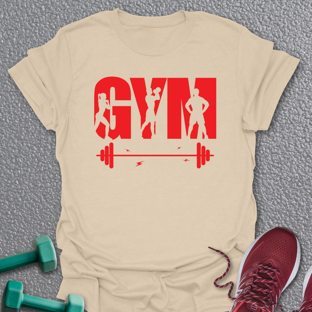 Red Gym T-Shirt