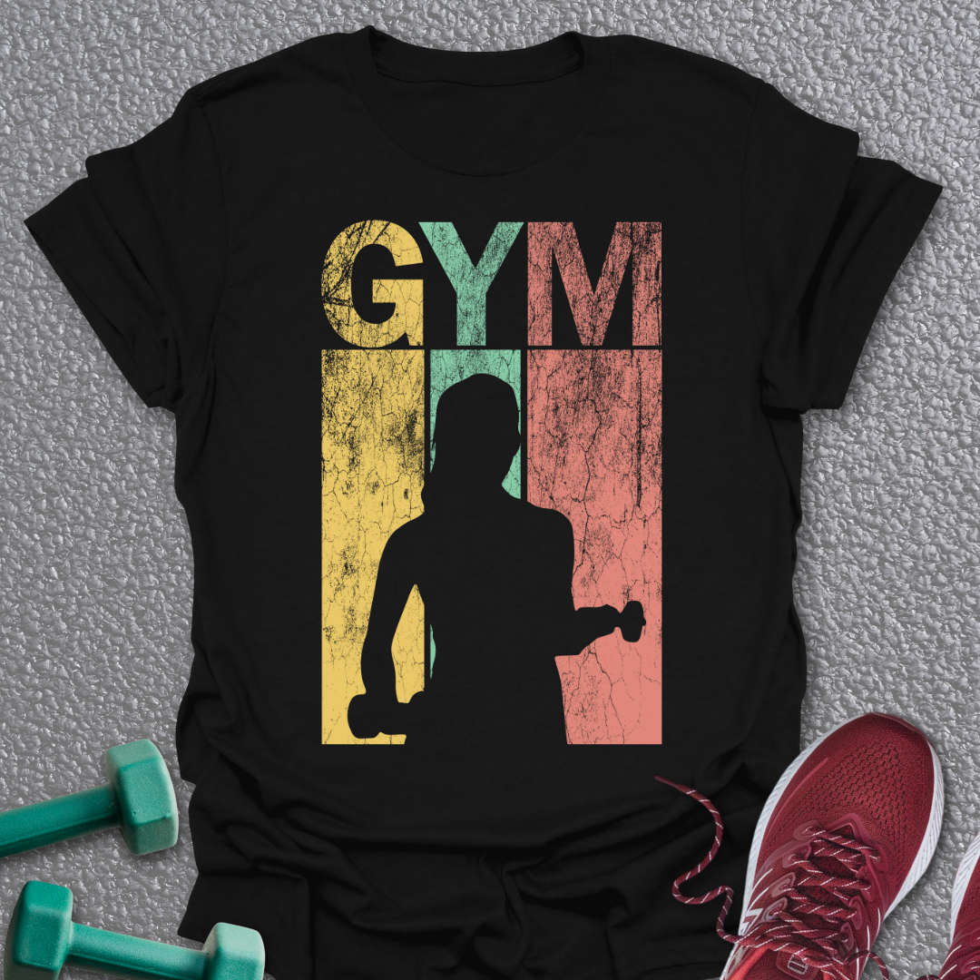 Pastel Gym Woman T-Shirt