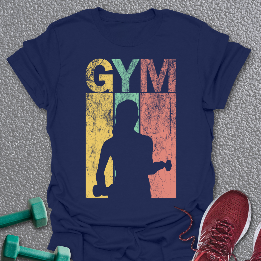 Pastel Gym Woman T-Shirt