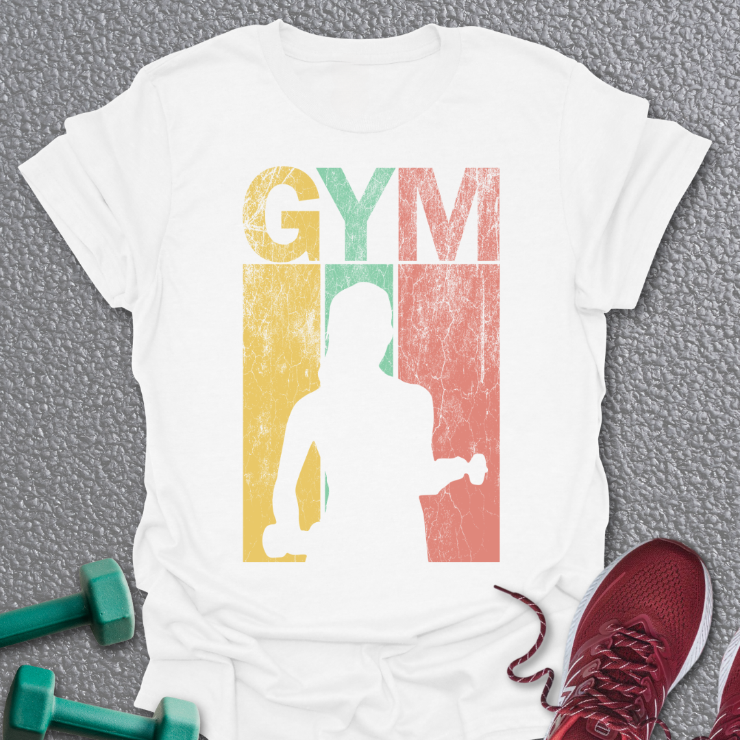 Pastel Gym Woman T-Shirt