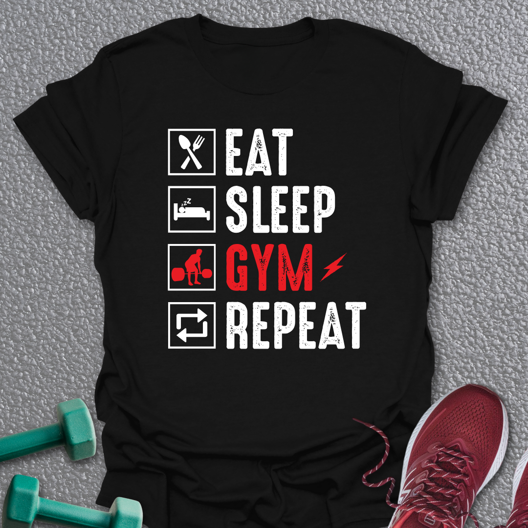 Eat Sleep Gym 2 T-Shirt