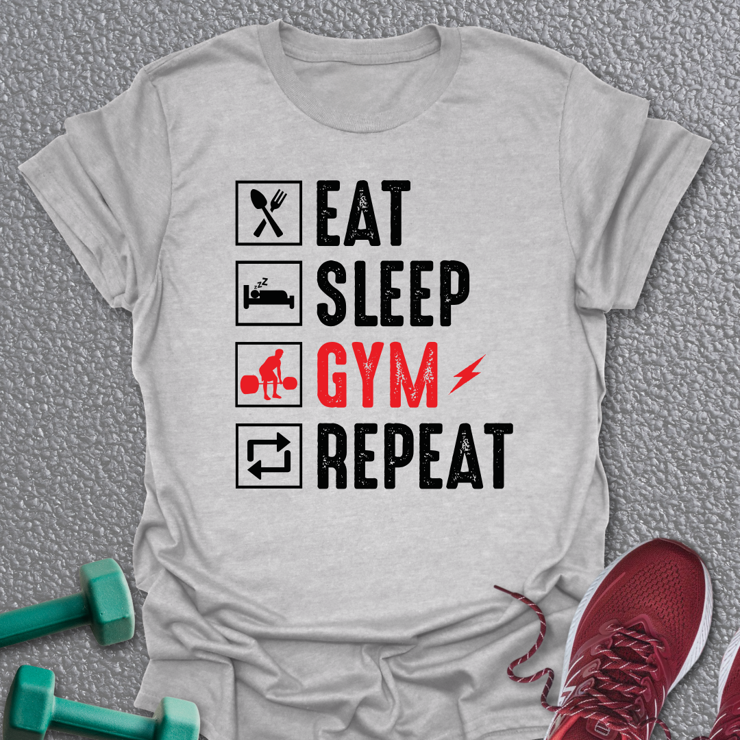 Eat Sleep Gym 2 T-Shirt