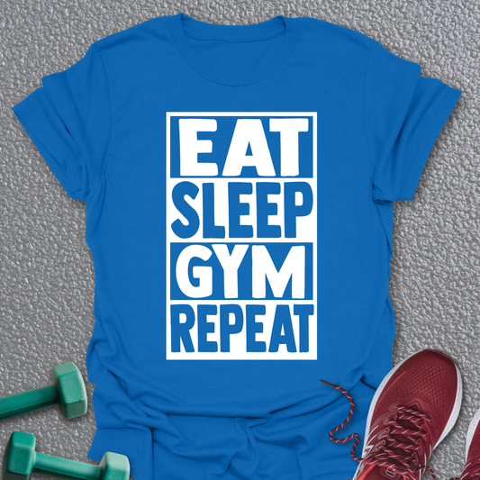 Eat Sleep Gym 3 T-Shirt