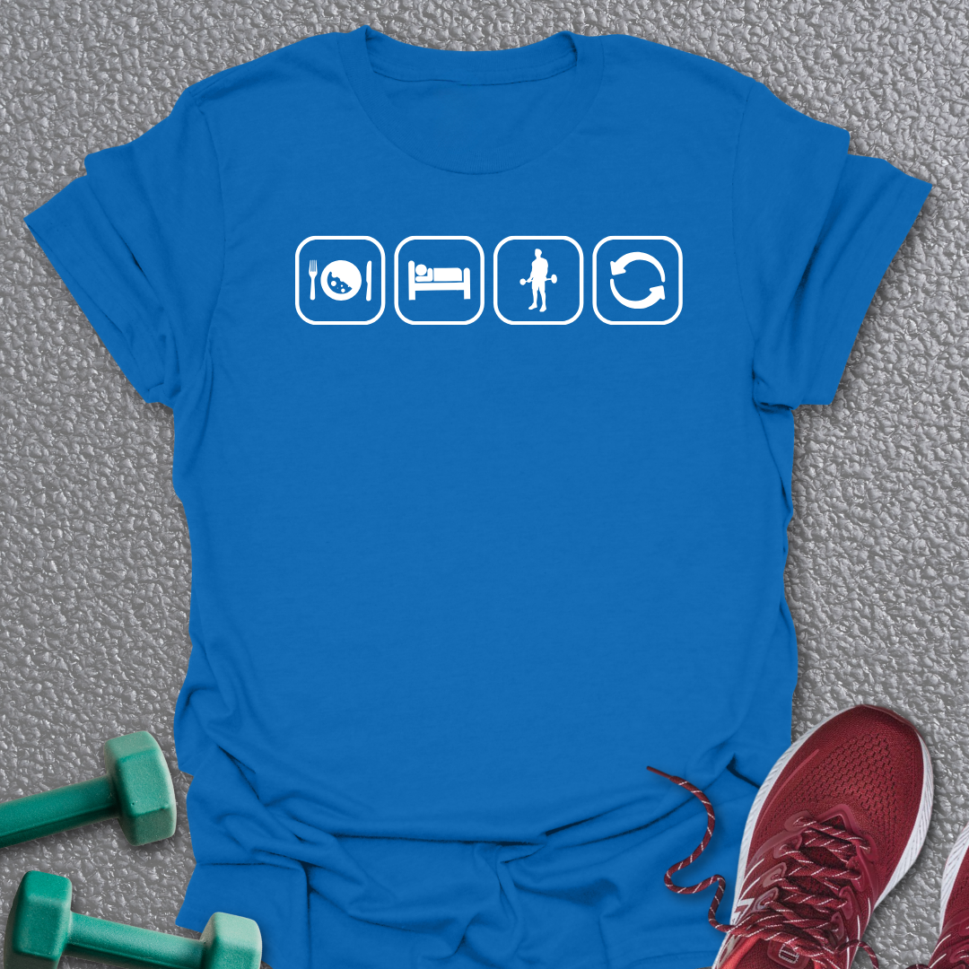 Eat Sleep Gym 4 T-Shirt