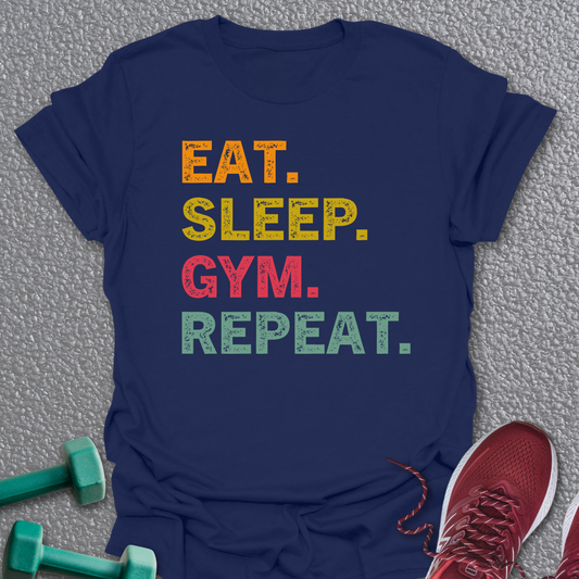 Eat Sleep Gym 5 T-Shirt