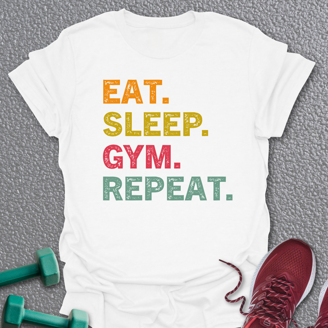 Eat Sleep Gym 5 T-Shirt