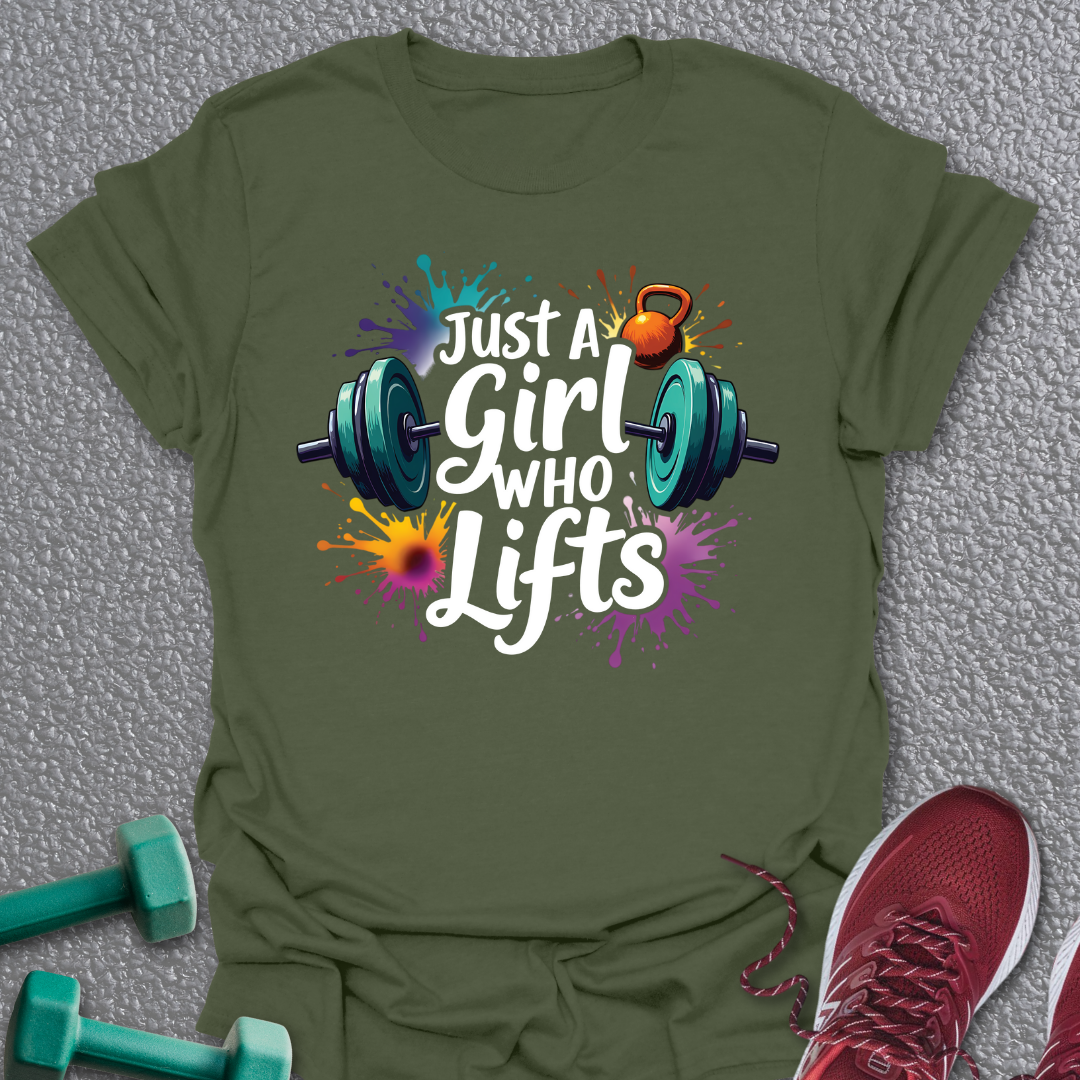 Girl Who Lifts T-Shirt