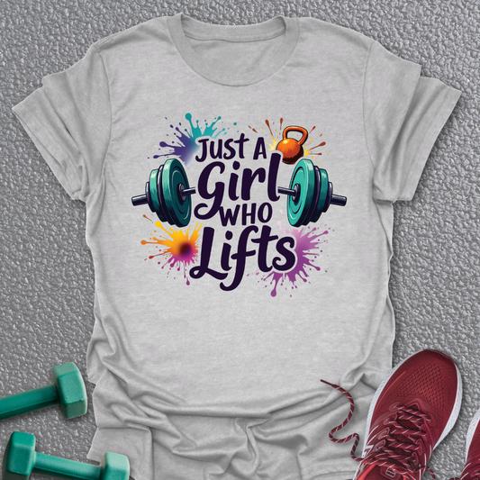 Girl Who Lifts T-Shirt